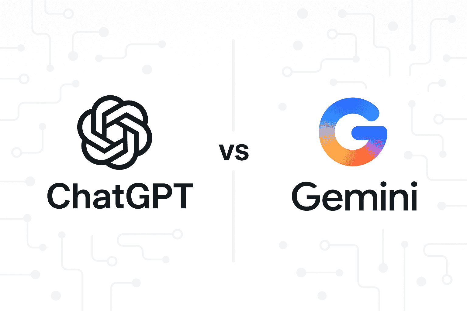 ChatGPT vs Gemini
