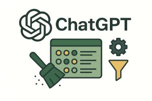 Cómo usar ChatGPT para limpieza y preprocesamiento de datos